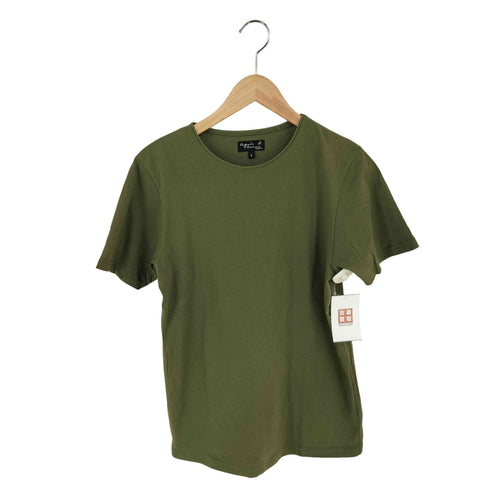 アニエスベーオム Agnes b.homme コットン 無地クルーネックTシャツ メンズ イ