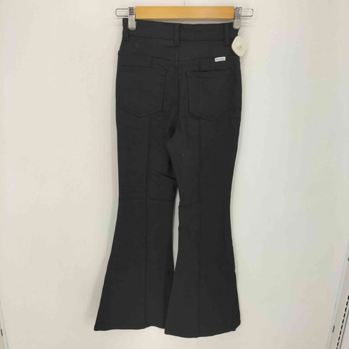 スライジーンズ SLY JEANS CALL BLACK HW PINTUCK FLARE パンツ レディース 22