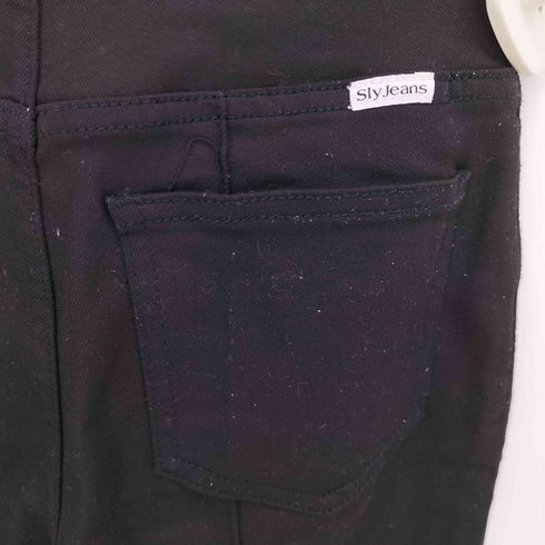 スライジーンズ SLY JEANS CALL BLACK HW PINTUCK FLARE パンツ レディース 22