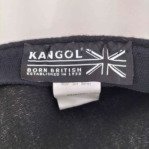 カンゴール KANGOL ロゴ刺繍 ウールベレー帽 レディース L