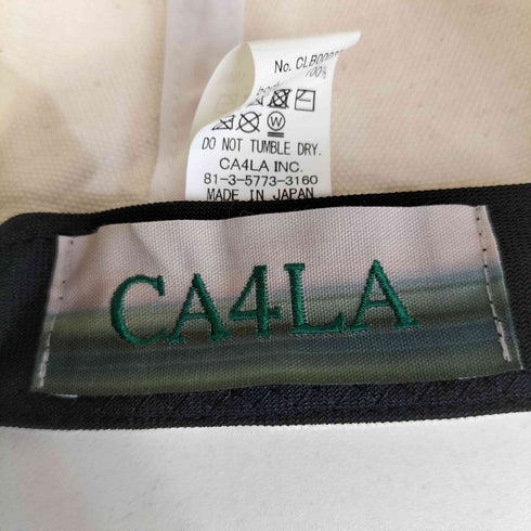 カシラ CA4LA LONG BILL CAP 01 レディース