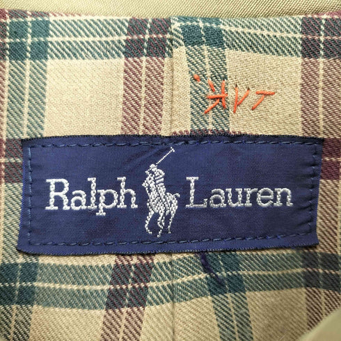 ラルフローレン RALPH LAUREN チンスト付き トレンチコート メンズ