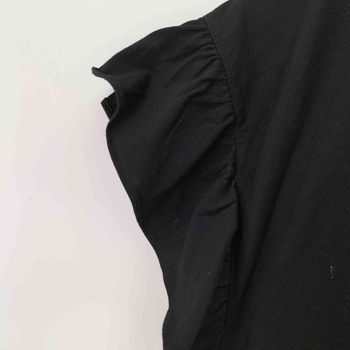 スローブイエナ SLOBE IENA 20/- 天竺デザインフリルプルオーバー レディース