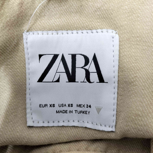 ザラ ZARA クロップドデニムジャケット レディース import:XS