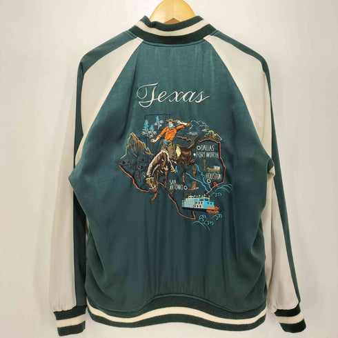 ディッキーズ Dickies タカ刺繍 背面刺繍 リバーシブル 中綿スカジャン メンズ JPN:L