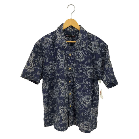 ポロジーンズカンパニーラルフローレン POLO JEANS COMPANY RALPH LAUREN 総柄 オープンカラーコットンシャツ メンズ import:M