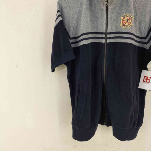 ユニクロ UNIQLO S/S ベースボールジップオーバーシャツ レディース JPN:XL