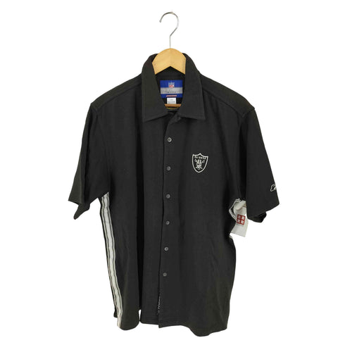 リーボック Reebok NFLTEAMロゴ オーバーサイズシャツ メンズ import:L