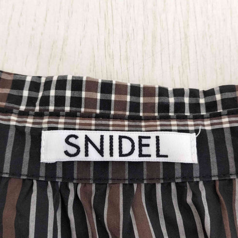 スナイデル snidel コットンシャツワンピース レディース 0