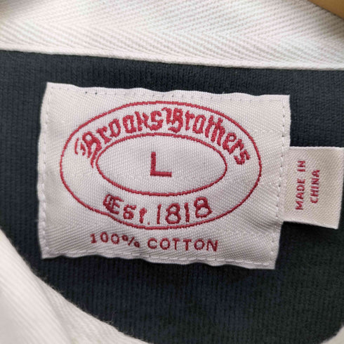 ブルックスブラザーズ BROOKS BROTHERS ロゴ刺繍ラガーシャツ メンズ JPN:L