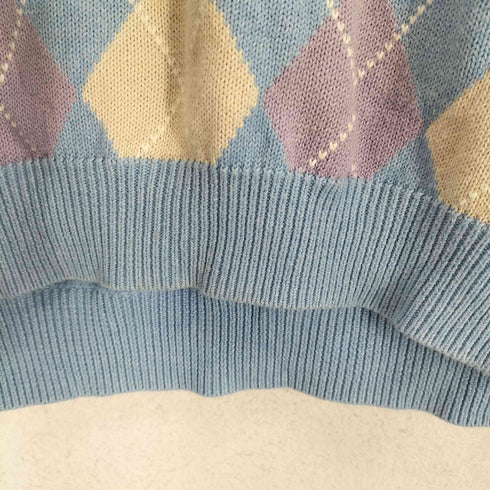 ブルックスブラザーズ BROOKS BROTHERS SUPIMA COTTON アーガイルニットベスト メンズ JPN:L