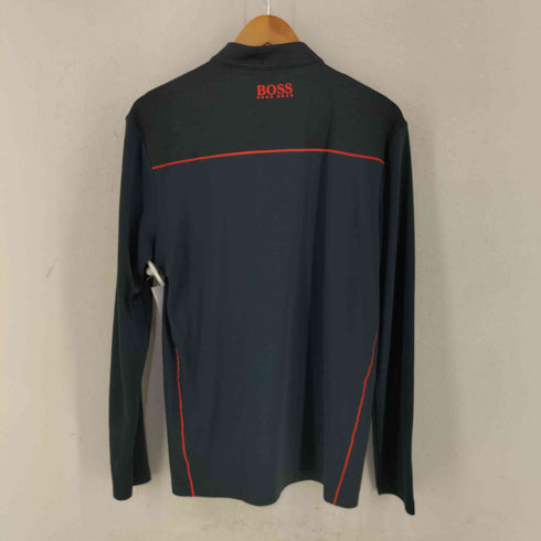 ヒューゴボス HUGO BOSS SLIM FIT ハーフジップ ゴルフ カットソー メンズ L