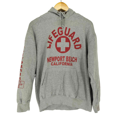 LIFEGUARD フロントプリントプルオーバーパーカー メンズ JPN:XL