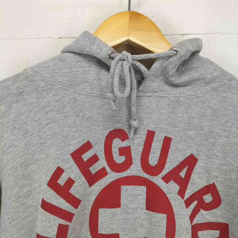 LIFEGUARD フロントプリントプルオーバーパーカー メンズ JPN:XL