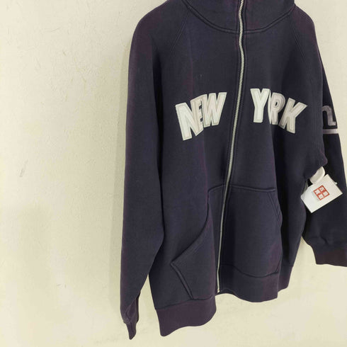 エヌエフエル NFL フロントロゴ刺繍 ジップパーカー メンズ import:XL