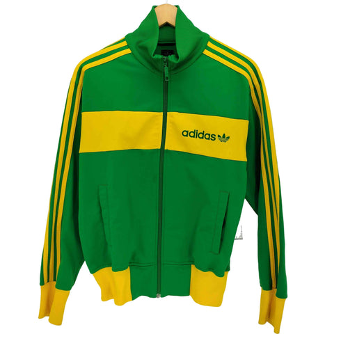 アディダスオリジナルス adidas Originals 復刻万国旗タグ トレフォイルロゴ プリント バイカラー トラックジャケット メンズ JPN:S