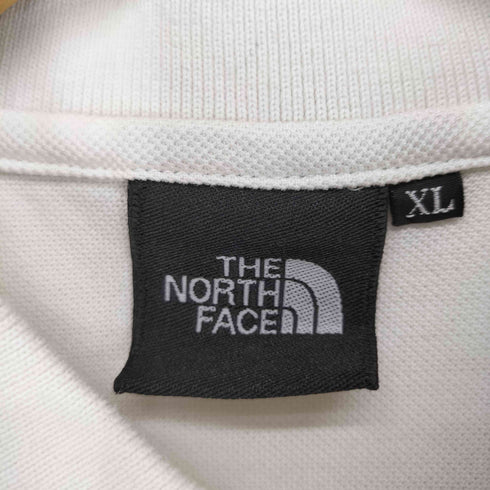 ザノースフェイス THE NORTH FACE ロゴ刺繍半袖ポロシャツ メンズ JPN:XL