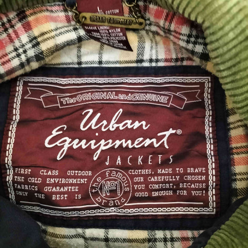 urban equipment 中綿 マウンテンパーカー ダックフルジップパーカー メンズ JPN:L
