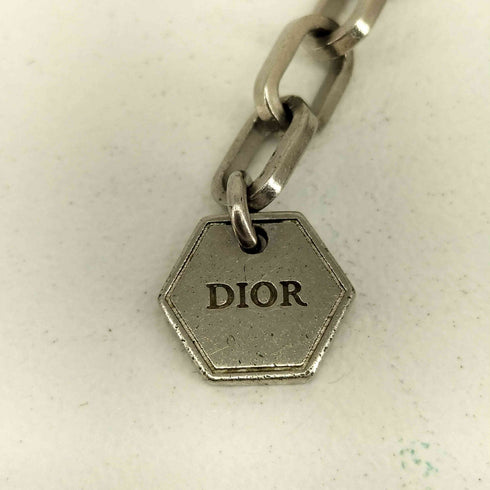 ディオール Dior GRADIENT BLUE CRYSTALS NECKLACE クリスタルチェーンネックレス レディース
