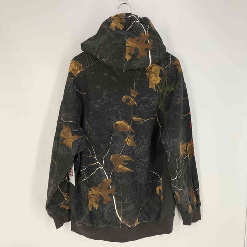 アウェイク Awake NY Classic Outline Logo PANELED Embroidered Hoodie REAL Tree クラシック アウトライン パネル刺繍 リアルツリー パーカー メンズ JPN:L