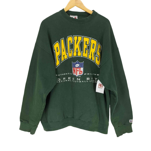 ロゴアスレチック LOGO ATHLETIC USA製 NFL フロントプリントクルーネックスウェット メンズ JPN:XL