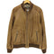 マッシモデュッティ Massimo Dutti スタンドカラー 羊革 レザーブルゾン メンズ L / 40