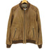 マッシモデュッティ Massimo Dutti スタンドカラー 羊革 レザーブルゾン メンズ L / 40