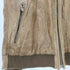 マッシモデュッティ Massimo Dutti スタンドカラー 羊革 レザーブルゾン メンズ L / 40