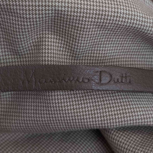マッシモデュッティ Massimo Dutti スタンドカラー 羊革 レザーブルゾン メンズ L / 40