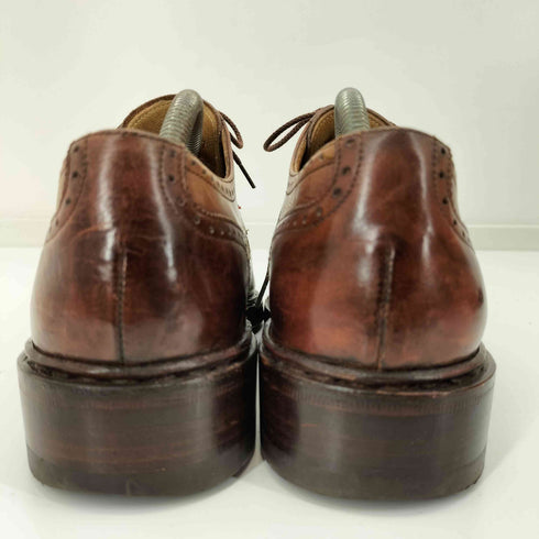 パラブーツ Paraboot Diamant 英国製 ウイングチップ ガラスレザー レザーシューズ メンズ 7