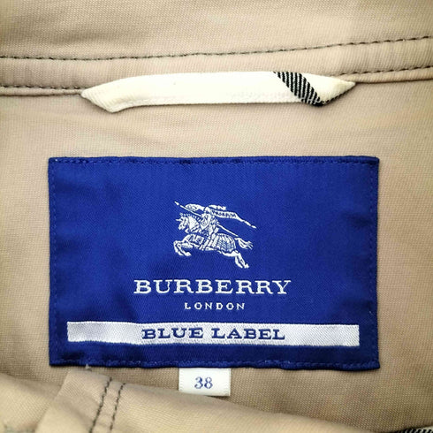 バーバリーブルーレーベル BURBERRY BLUE LABEL グラデーションコート レディース 38