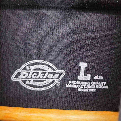 ディッキーズ Dickies ロゴ刺繍ハーフジップスウェット メンズ JPN:L