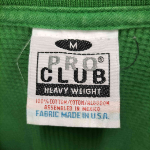 プロクラブ PRO CLUB HEAVY WEIGHT ヘビーウェイト コットン 長袖 カットソー サーマル メンズ import:M
