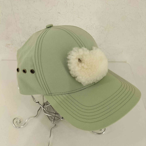 ウールリッチ WOOLRICH FIELD TEST ボンボン付きキャップ レディース