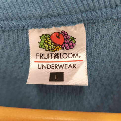 フルーツオブザルーム FRUIT OF THE LOOM サーマル コットン 長袖 カットソー メンズ import:M