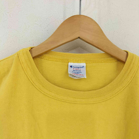 チャンピオン Champion USA製 クルーネック半袖Tシャツ レディース import:M