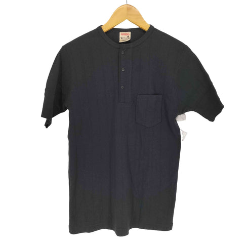 グラッドハンド GLADHAND STANDARD HENRY POCKET T-SHIRTS メンズ M