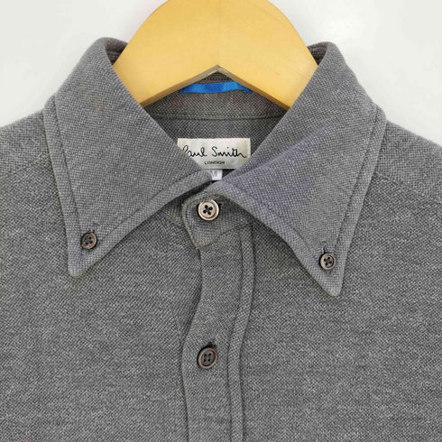 ポールスミスロンドン Paul Smith LONDON ポケット コットンナイロン ボタンダウンシャツ メンズ import:M