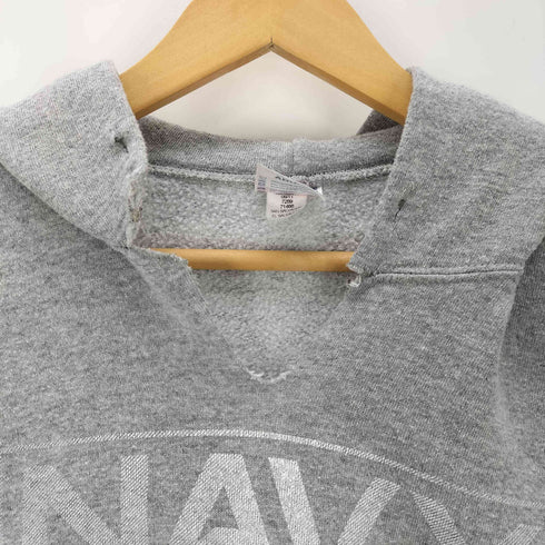 ソフィー SOFFE NAVY プリントプルオーバーパーカー メンズ JPN:XL