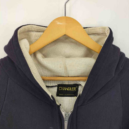CHANDLER 片爪YKK MADE IN ROMANIA ダブルフェイス 70S 裏地サーマルジップアップパーカー メンズ JPN:XL