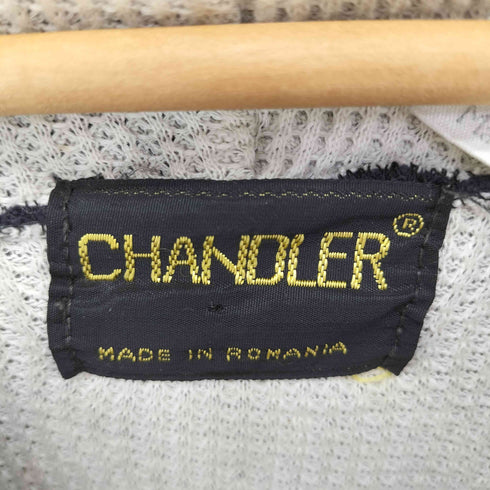 CHANDLER 片爪YKK MADE IN ROMANIA ダブルフェイス 70S 裏地サーマルジップアップパーカー メンズ JPN:XL