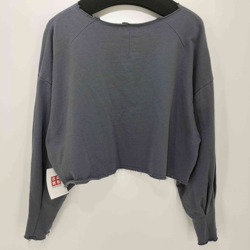 ジーナシス JEANASIS Y2K カットオフトレーナー レディース F