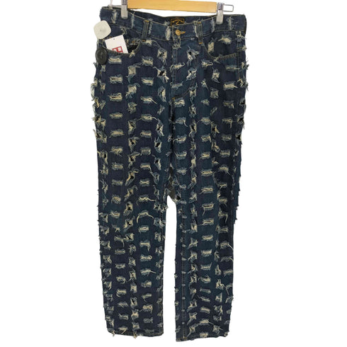ヴィヴィアンウエストウッド アングロマニア Vivienne Westwood ANGLOMANIA 90S カット&スラッシュデニムパンツ メンズ 33