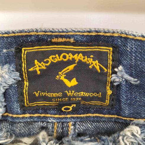 ヴィヴィアンウエストウッド アングロマニア Vivienne Westwood ANGLOMANIA 90S カット&スラッシュデニムパンツ メンズ 33