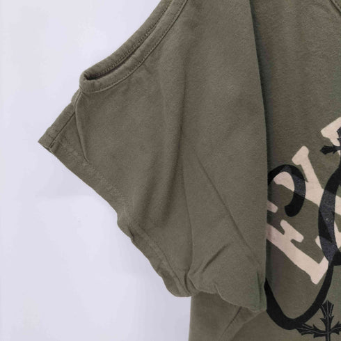 ghost of harlem フロントプリント S/S Tシャツ レディース