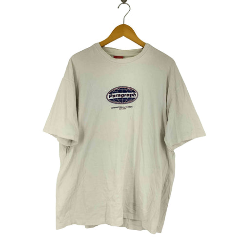 パラグラフ PARAGRAPH ロゴプリント S/S Tシャツ メンズ