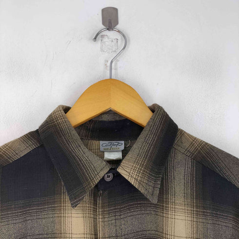 キャルトップ CALTOP L/S オンブレチェックシャツ メンズ JPN:M