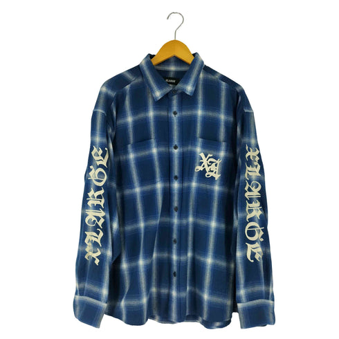エクストララージ XLARGE OLD ENGLISH L/S FLANNEL SHIRT メンズ JPN:XL