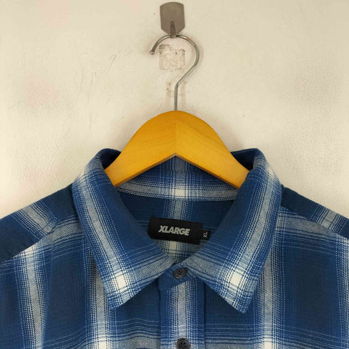 エクストララージ XLARGE OLD ENGLISH L/S FLANNEL SHIRT メンズ JPN:XL