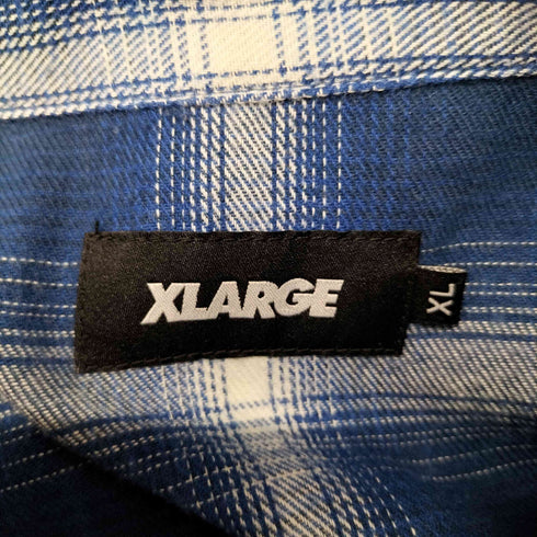 エクストララージ XLARGE OLD ENGLISH L/S FLANNEL SHIRT メンズ JPN:XL